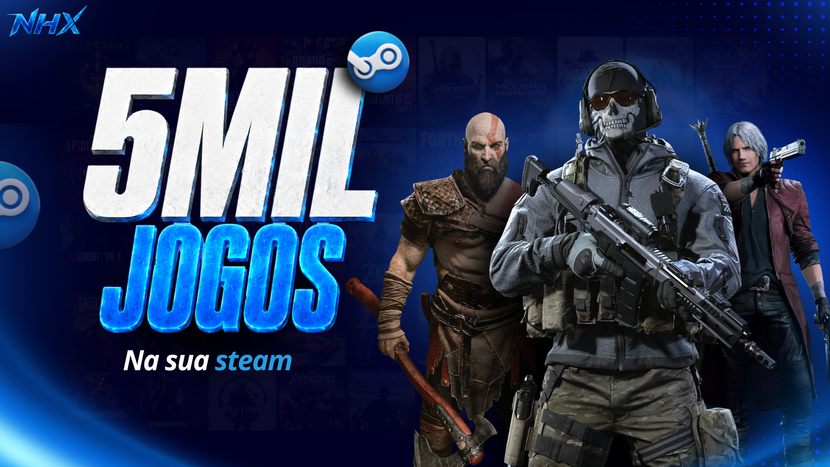 Pack 5 Mil Jogos