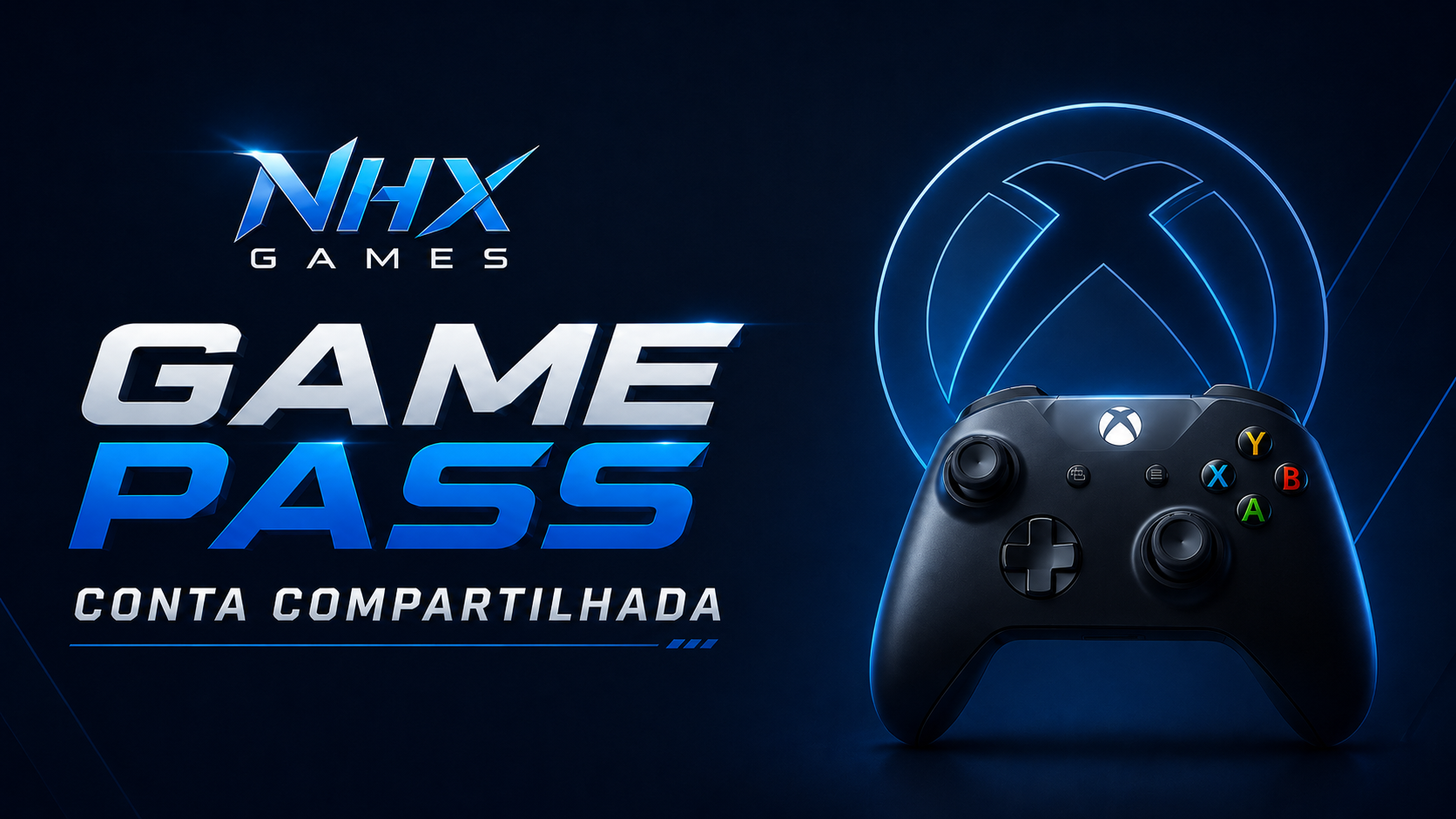Xbox Game Pass — Conta Compartilhada